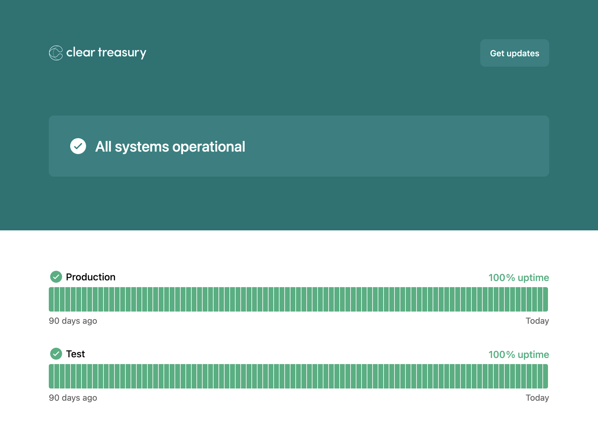 Clear Treasury