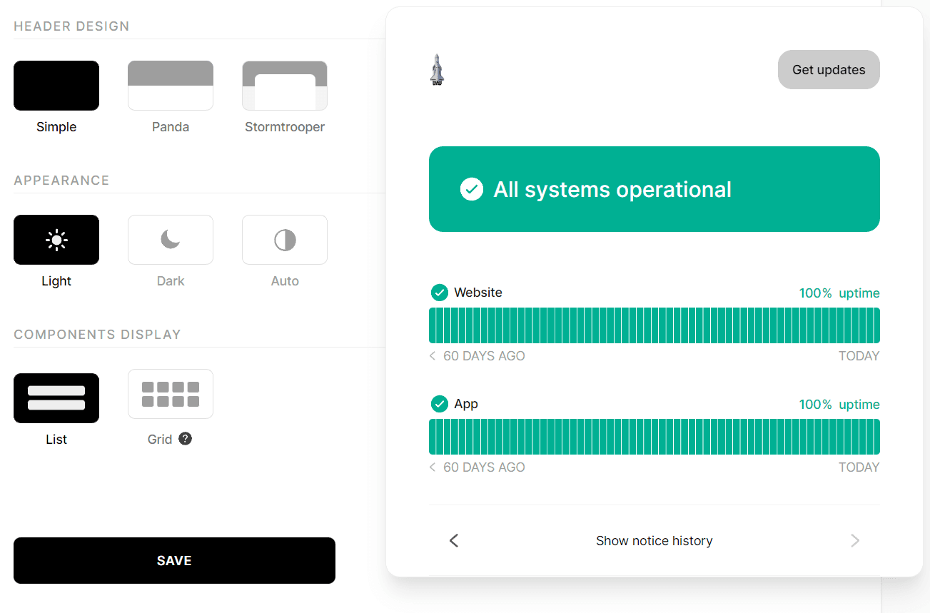 Edit component